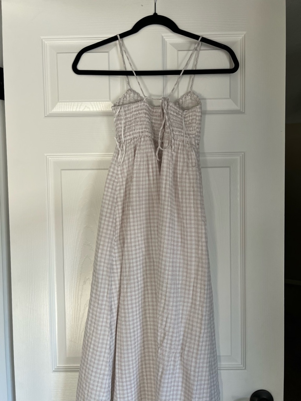 Abercrombie & Fitch Women’s Smocked Sweetheart Maxi Dress XS NEW - Picture 7 of 9